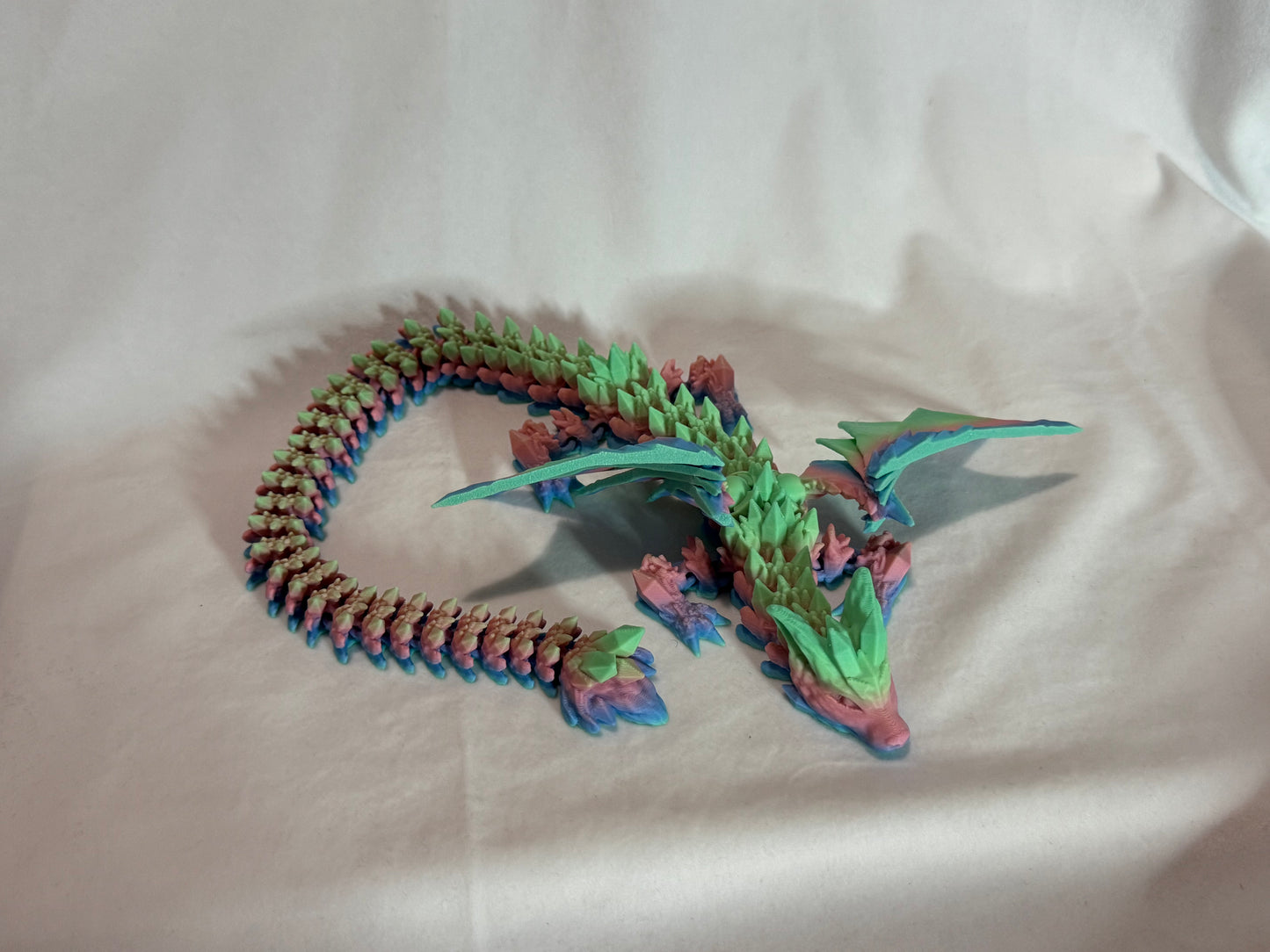 3D Wolf Winged Dragon