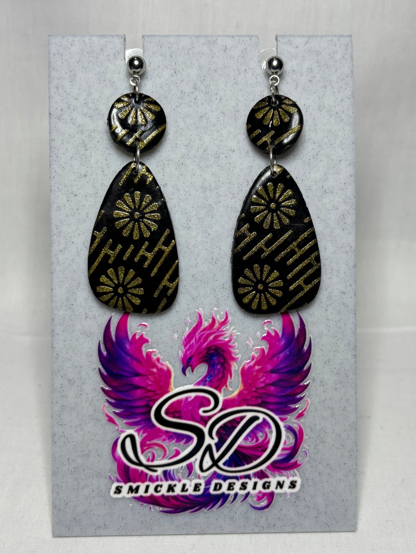 Polymer Clay Earrings #1388