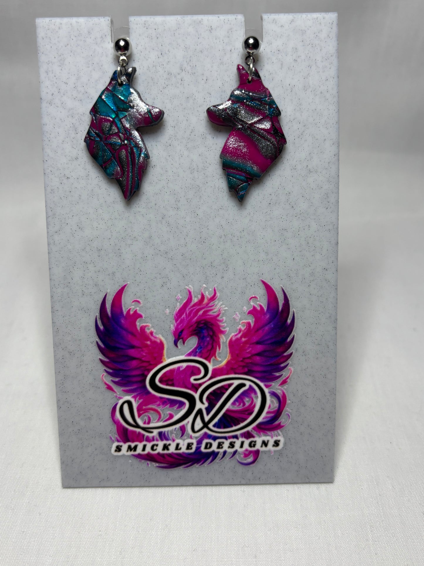 Polymer Clay Earrings #1476