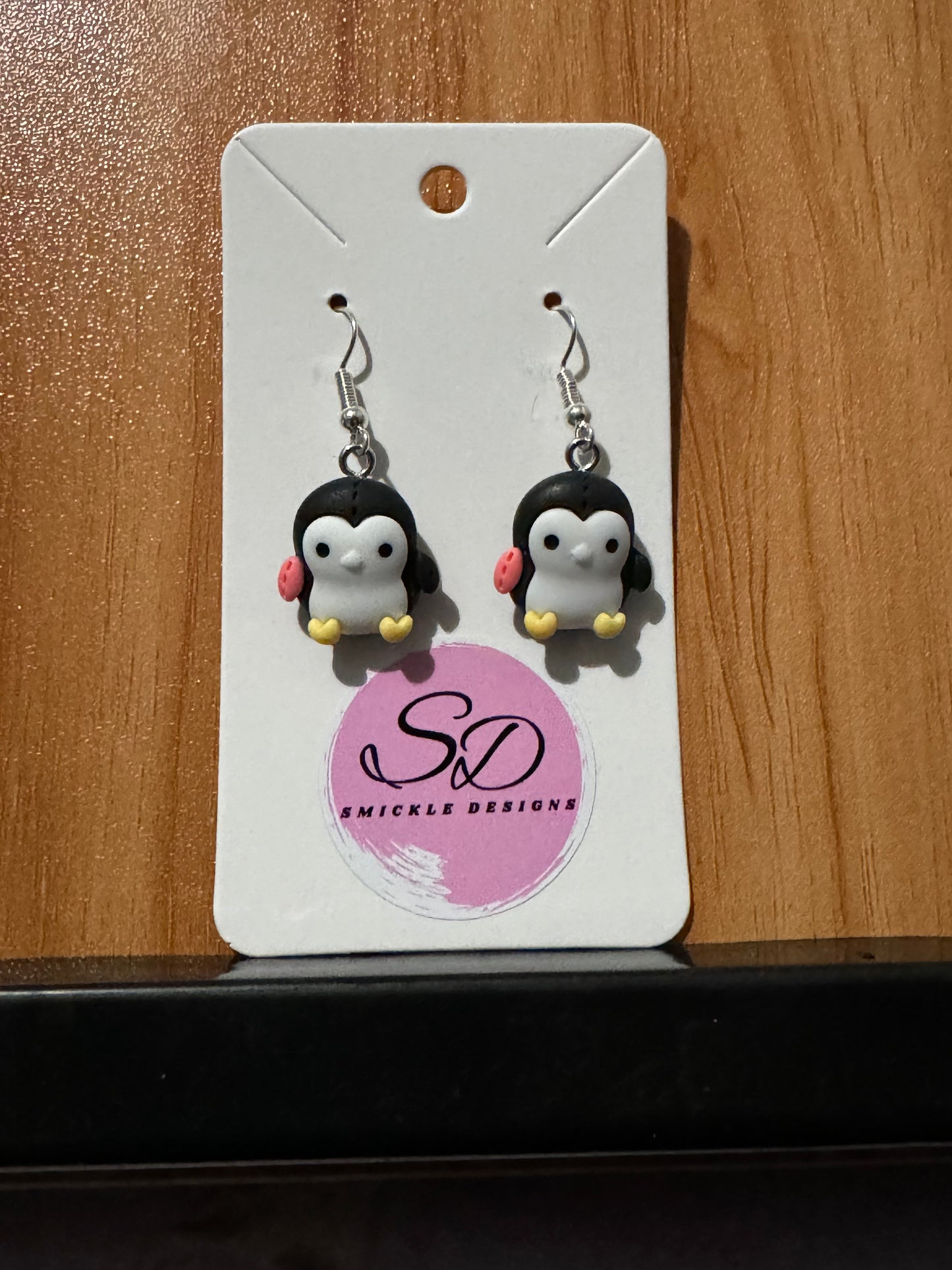 Penguin Earrings