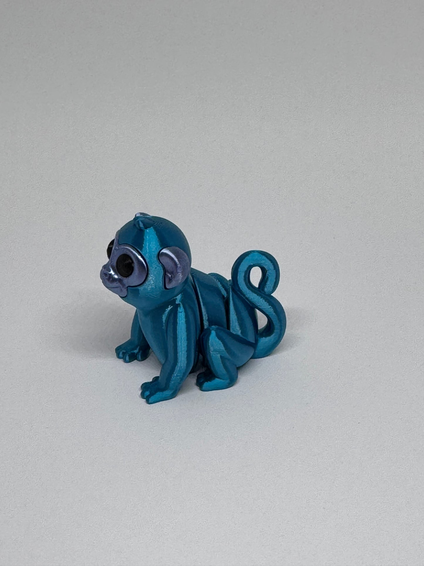 3D Blue Monkey