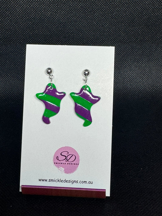 Polymer Clay Earrings #1347