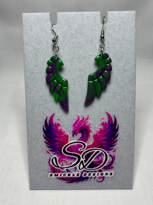 Polymer Clay Earrings #1487