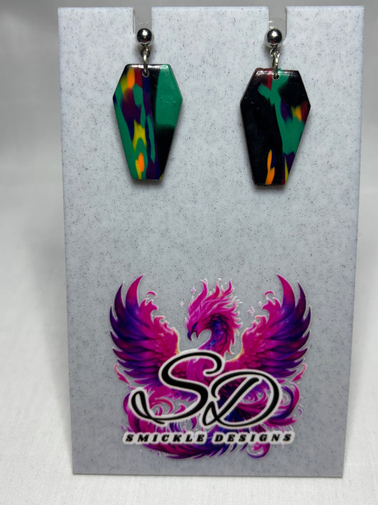 Polymer Clay Earrings #1493