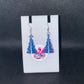 3D Earrings - Christmas Tree #1