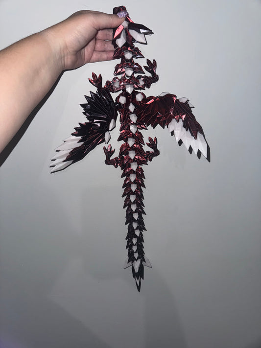 3D Crystal Winged Dragon