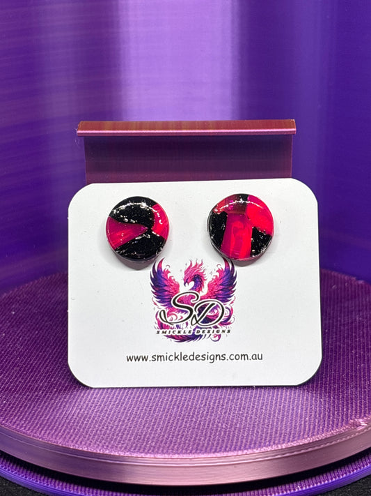Polymer Clay Studs #1255