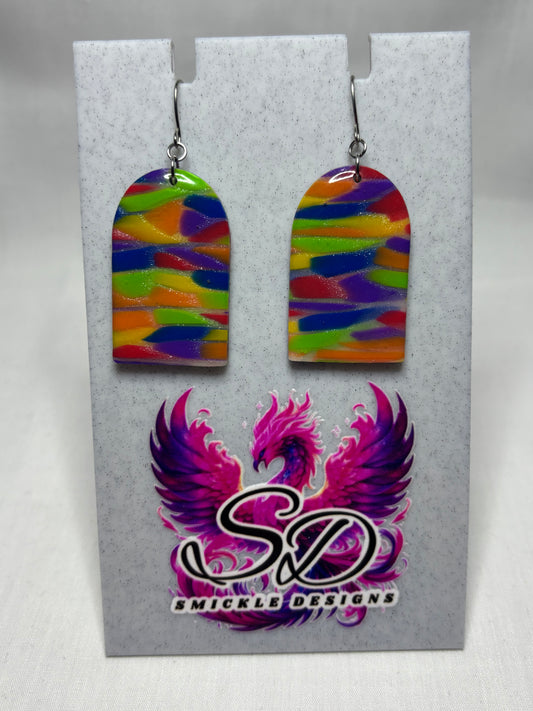 Polymer Clay Earrings #1189