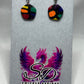 Polymer Clay Earrings #1352