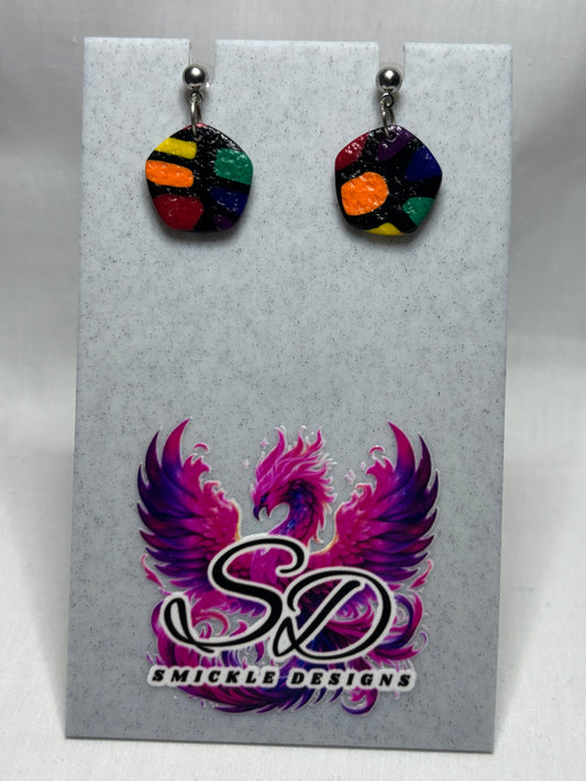 Polymer Clay Earrings #1352