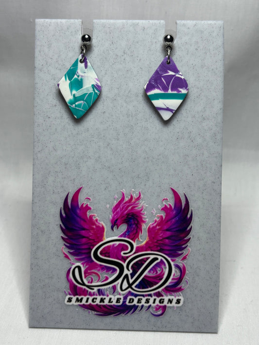 Polymer Clay Earrings #1341