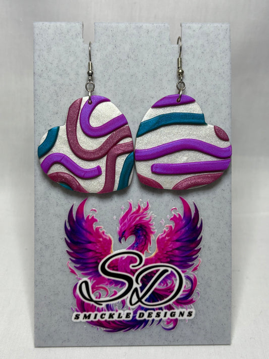 Polymer Clay Earrings #1286