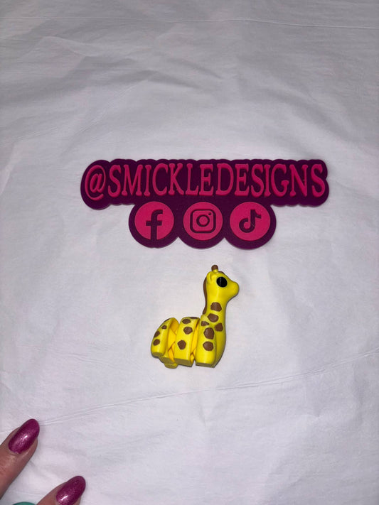 3D Giraffe Fidget