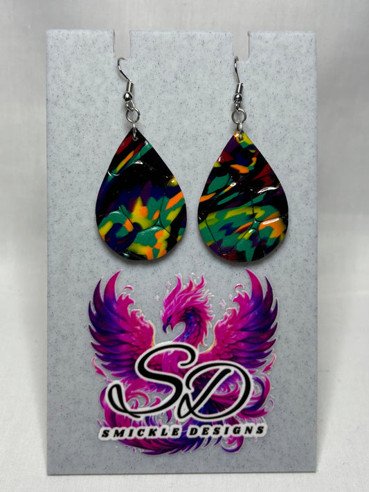 Polymer Clay Earrings #1365