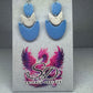 Polymer Clay Earrings #1508