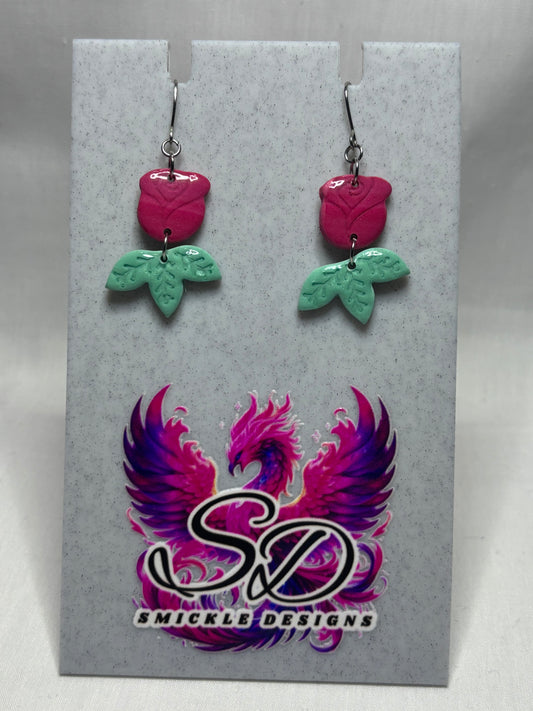 Polymer Clay Earrings #1247
