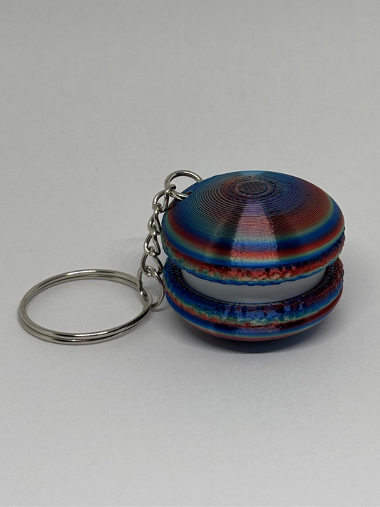 3D Macaron Clicker Keyring - Candy 2