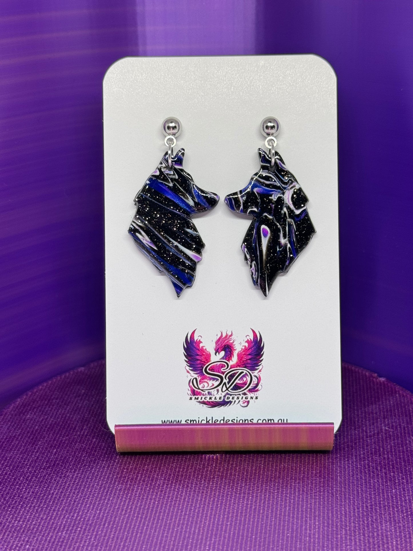Polymer Clay Earrings #1474