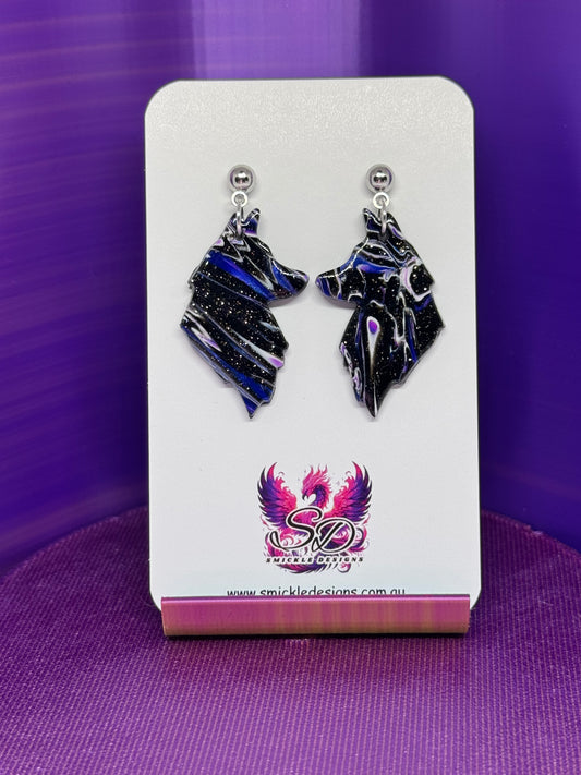 Polymer Clay Earrings #1474
