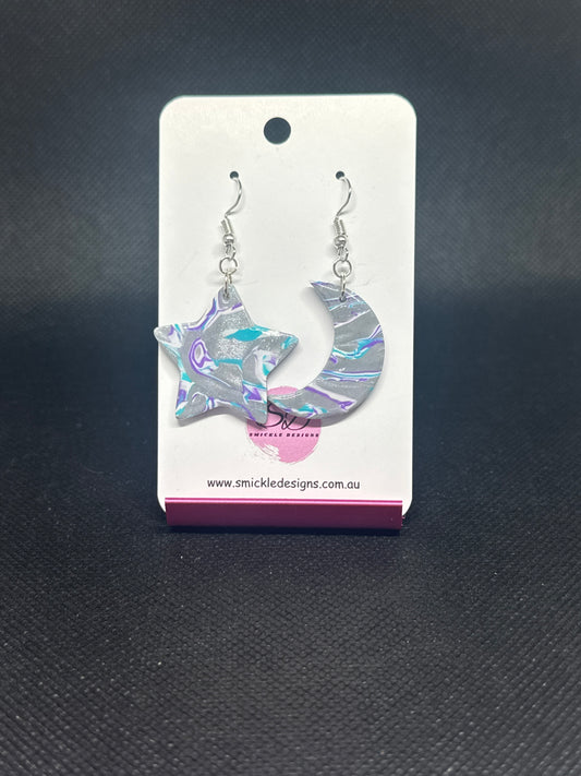 Polymer Clay Earrings #1398