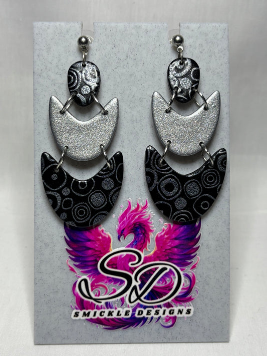 Polymer Clay Earrings #1387