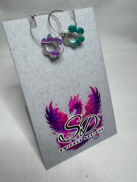 Polymer Clay Earrings #1358