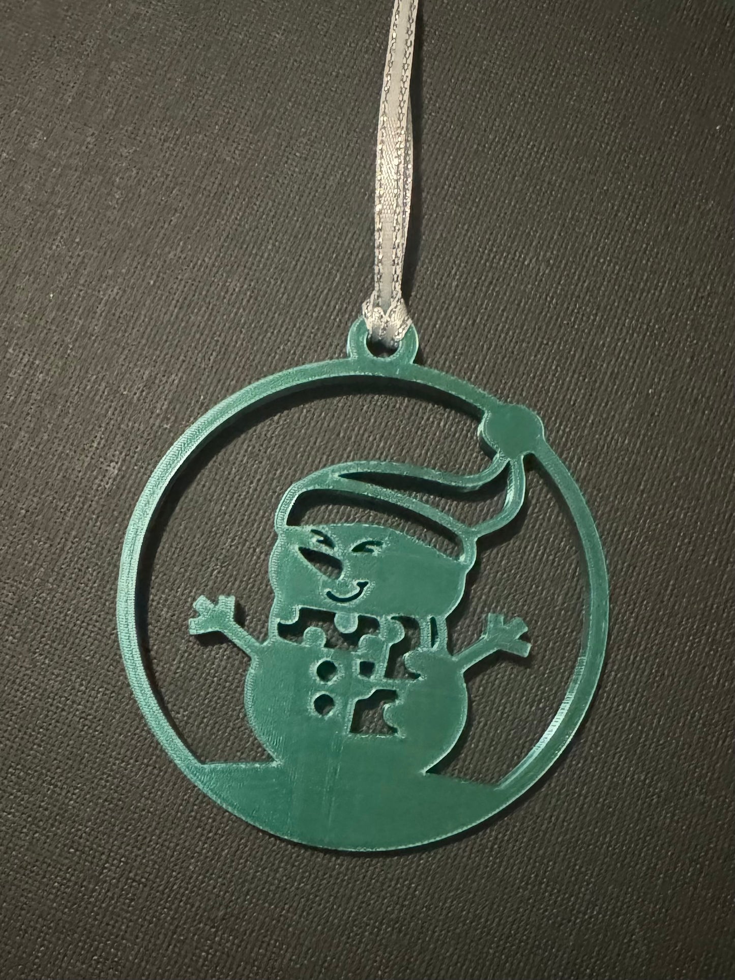 3D Bauble - Snow Man