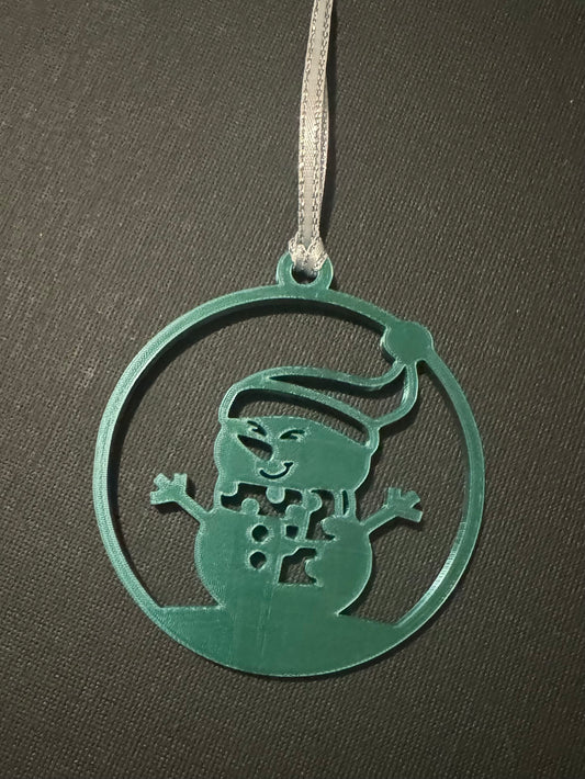 3D Bauble - Snow Man