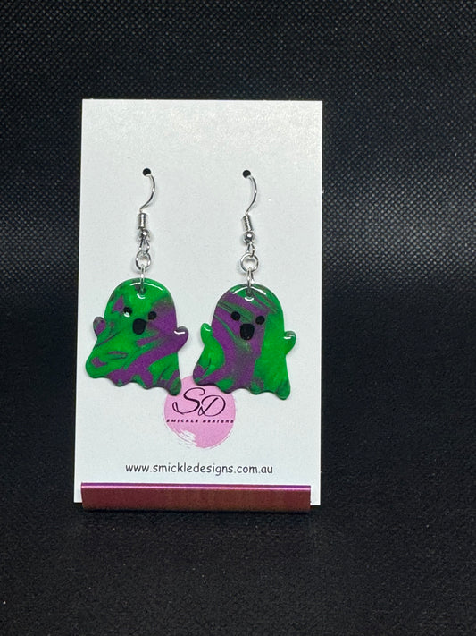 Polymer Clay Earrings #1370