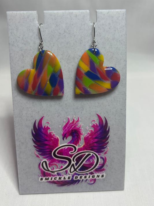 Polymer Clay Earrings #1186