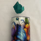 3d Printed Straw Topper - Emerald Crystal