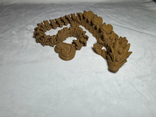 3D Heart Cookie Dragon
