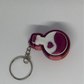 3D Potion Bottle Clicker Keyring - Red/Purple