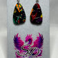 Polymer Clay Earrings #1390