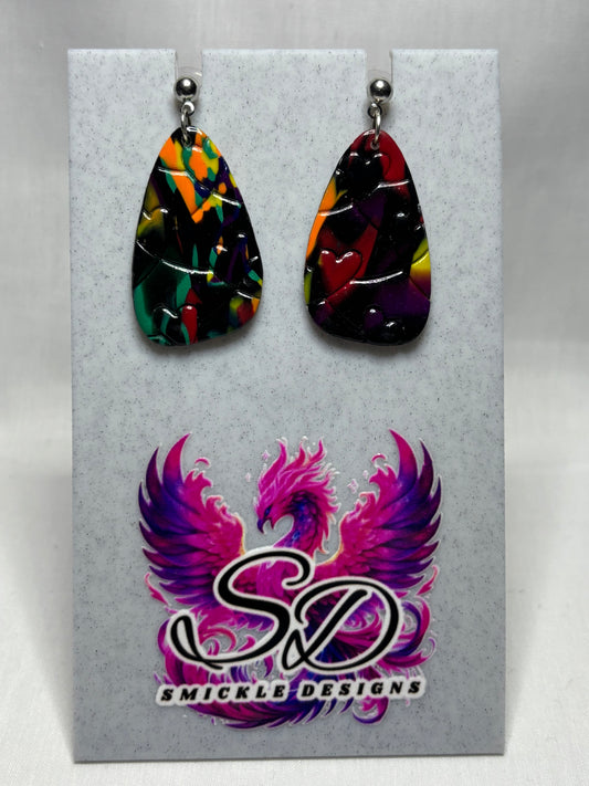 Polymer Clay Earrings #1390