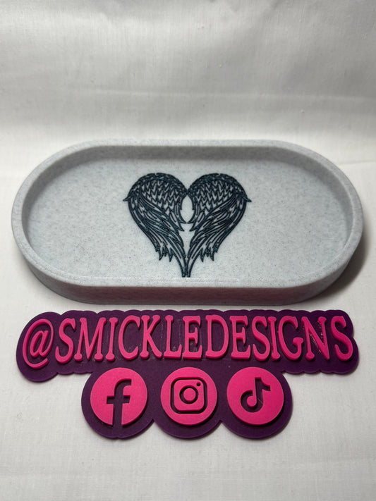 Angel Wing Trinket Tray
