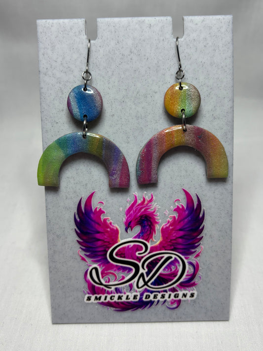 Polymer Clay Earrings #1194