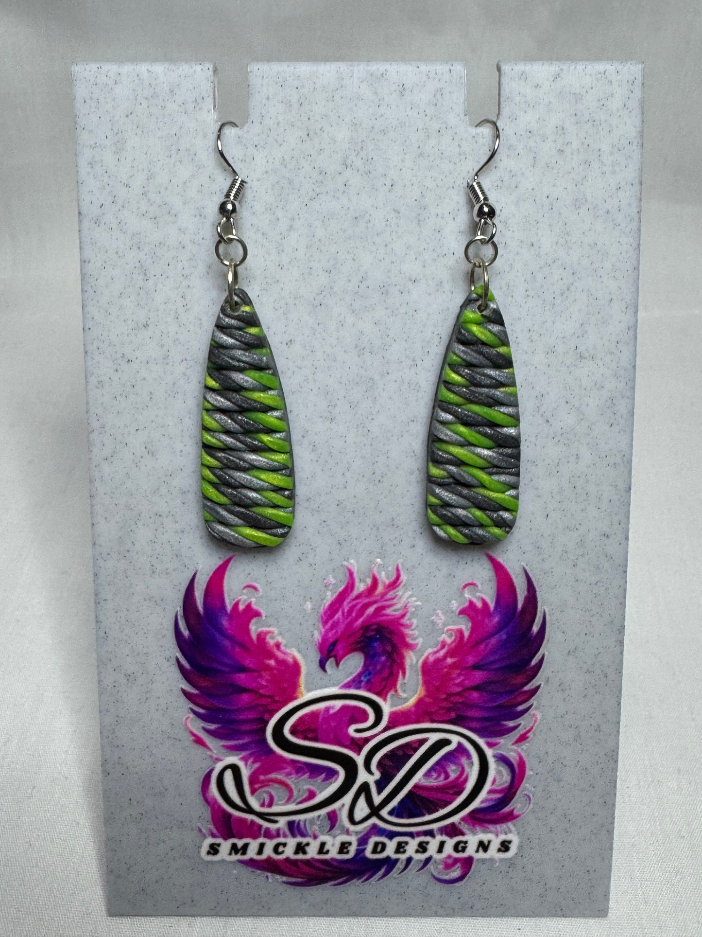 Polymer Clay Earrings #1494