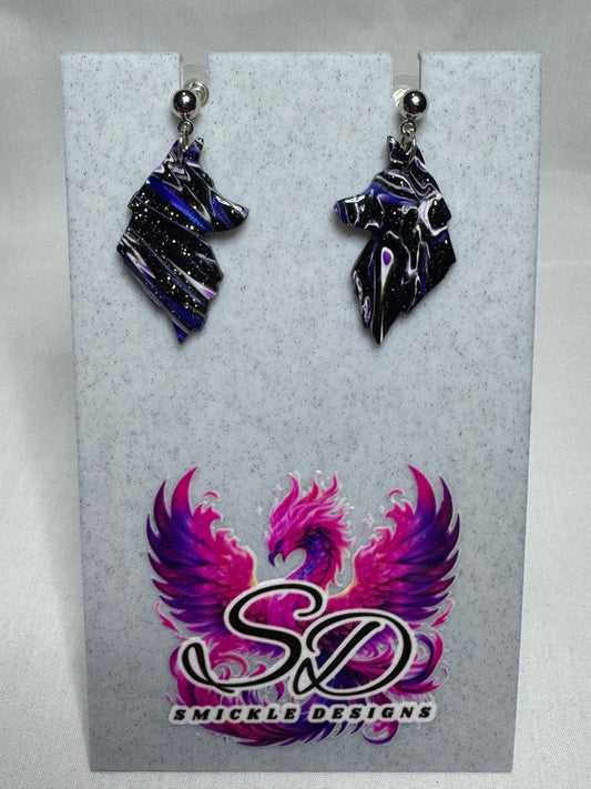 Polymer Clay Earrings #1474