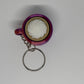 3D Whipped Coffee Clicker Keyring - Red/Purple