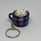 3D Hot Chocolate Clicker Keyring - Candy 2