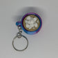 3D Hot Chocolate Clicker Keyring - Rose Red/Blue