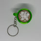 3D Hot Chocolate Clicker Keyring - Green