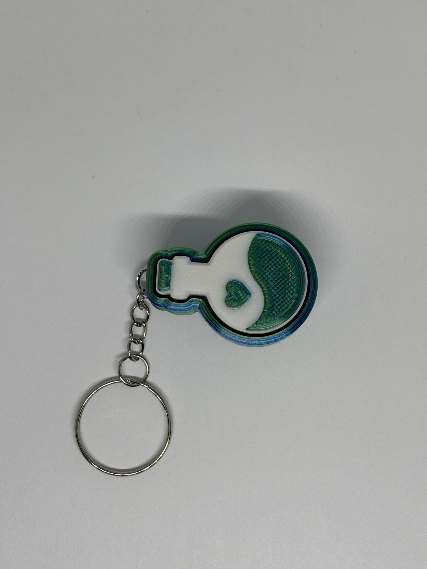3D Potion Bottle Clicker Keyring - Candy 1