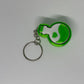 3D Potion Bottle Clicker Keyring - Green