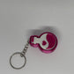 3D Potion Bottle Clicker Keyring - Rose Red