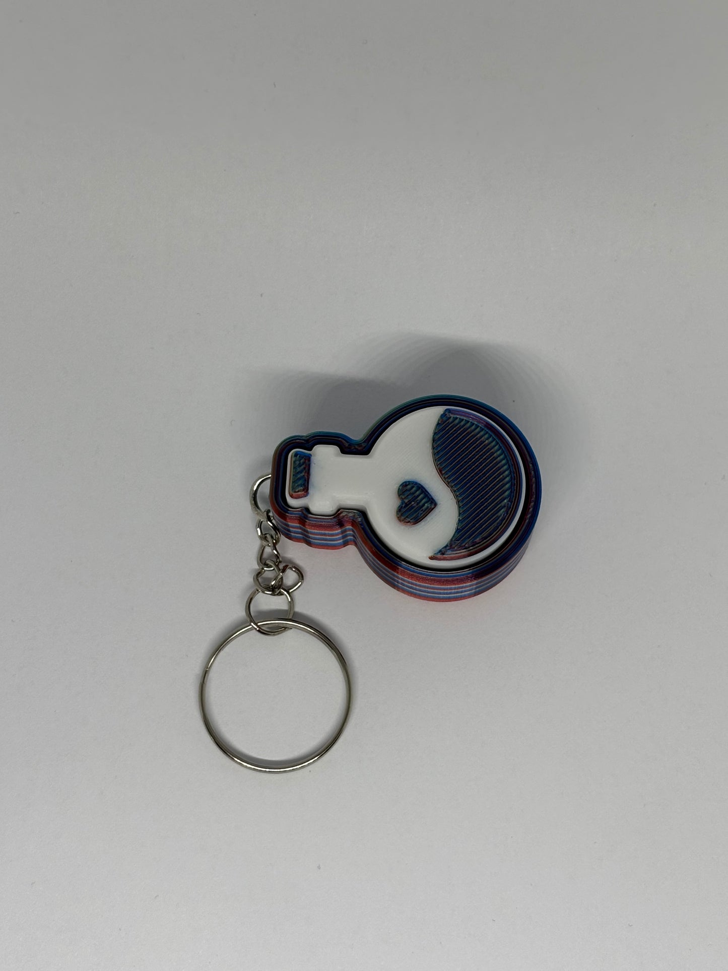 3D Potion Bottle Clicker Keyring - Candy 2