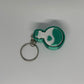 3D Potion Bottle Clicker Keyring - Emerald