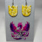 Polymer Clay Earrings #1332