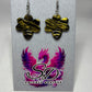 Polymer Clay Earrings #1452